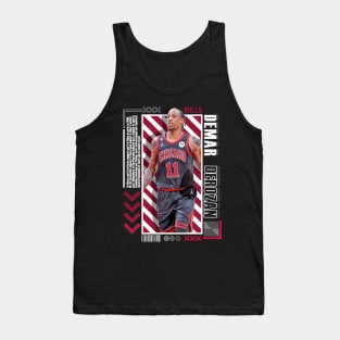 Demar Derozan Paper Poster Version 10 Tank Top